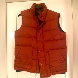 Men’s Lands End 80/20 Down Puffer Vest! Never worn!